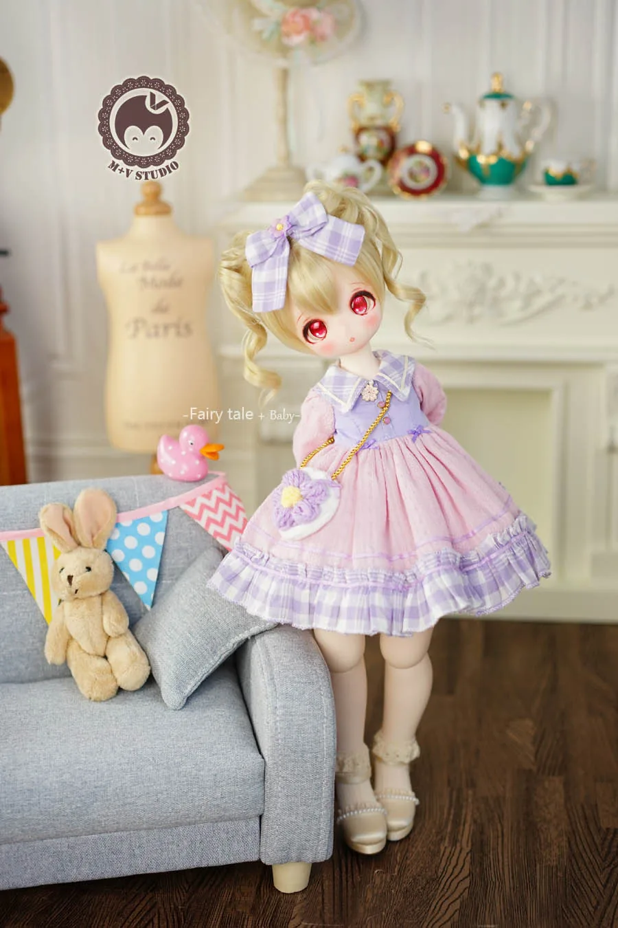 「M+V Studio」FairyTele-Baby (MDD/MSD/Chubby) BJD Outfit Only
