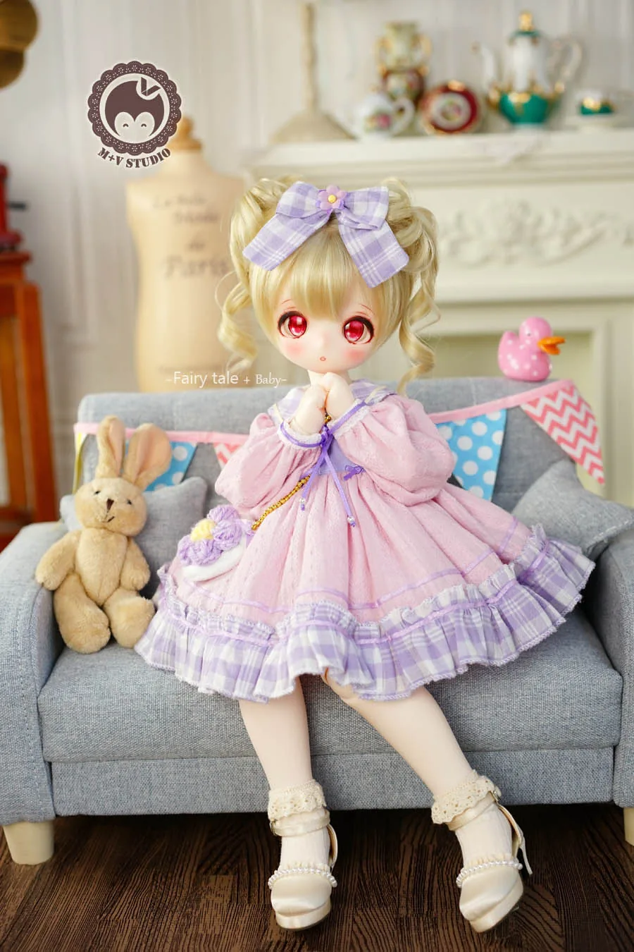 「M+V Studio」FairyTele-Baby (MDD/MSD/Chubby) BJD Outfit Only - Image 3