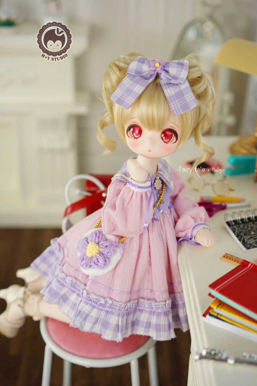 「M+V Studio」FairyTele-Baby (MDD/MSD/Chubby) BJD Outfit Only - Image 4