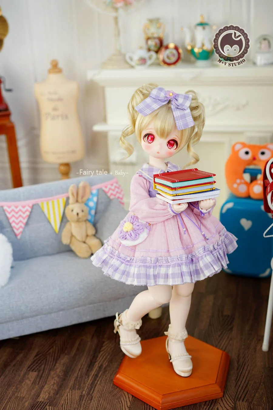 「M+V Studio」FairyTele-Baby (MDD/MSD/Chubby) BJD Outfit Only - Image 6