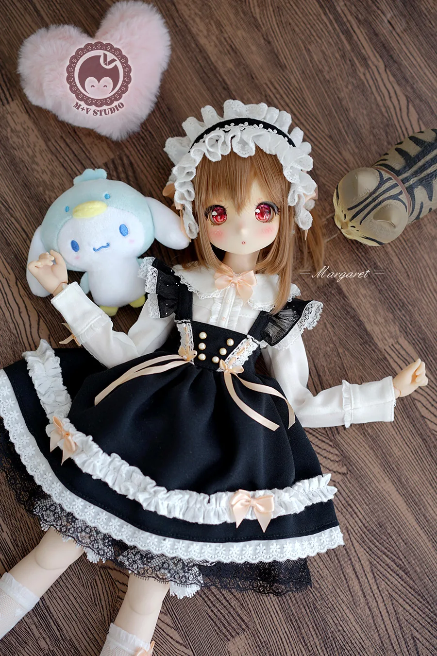 「M+V Studio」Margaret (MDD/MSD/Chubby) BJD Outfit Only - Image 9