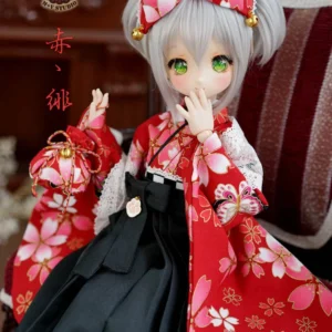 「M+V Studio」Red Crimson (MDD/MSD/Chubby) BJD Outfit Only