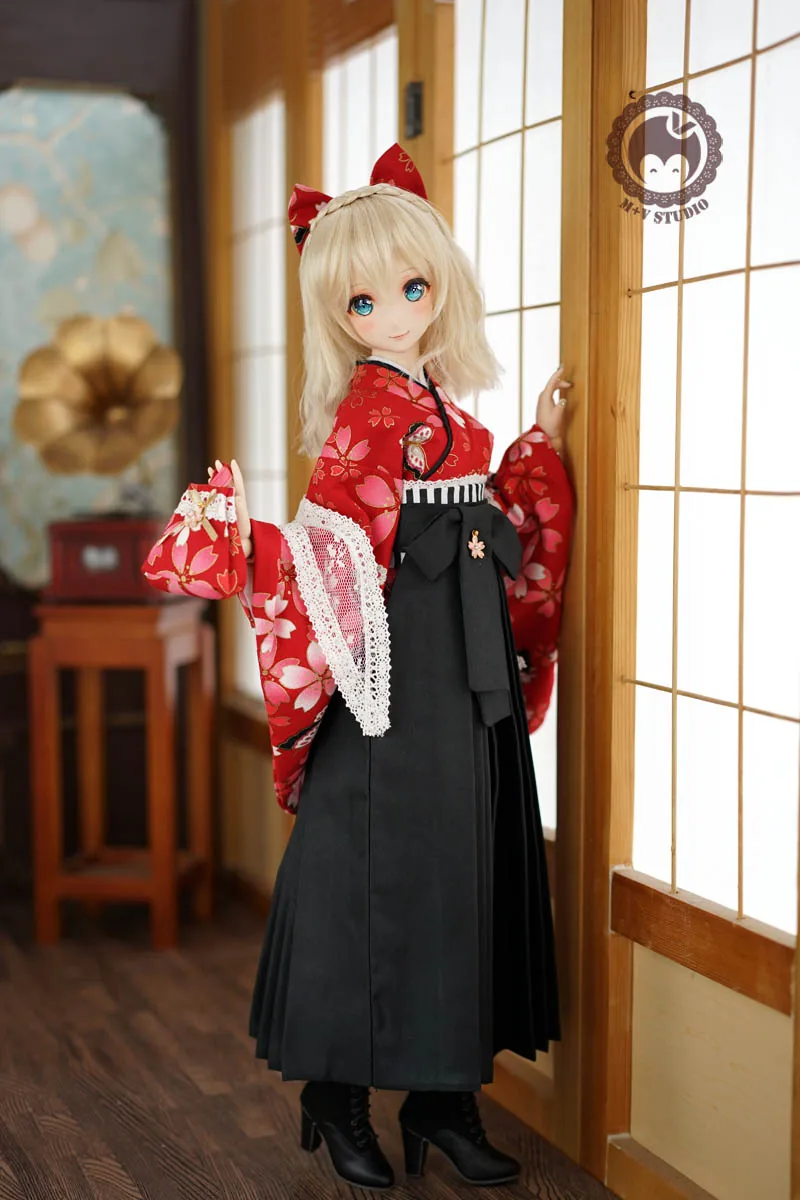 「M+V Studio」 Red Scarlet (SD/DD/SDGR) BJD Outfit Only