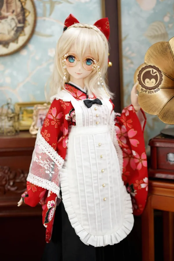 「M+V Studio」 Red Scarlet (SD/DD/SDGR) BJD Outfit Only - Image 2