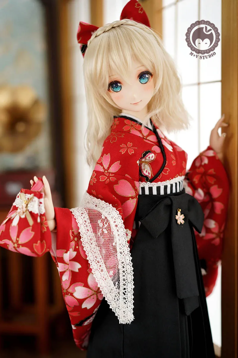 「M+V Studio」 Red Scarlet (SD/DD/SDGR) BJD Outfit Only - Image 4