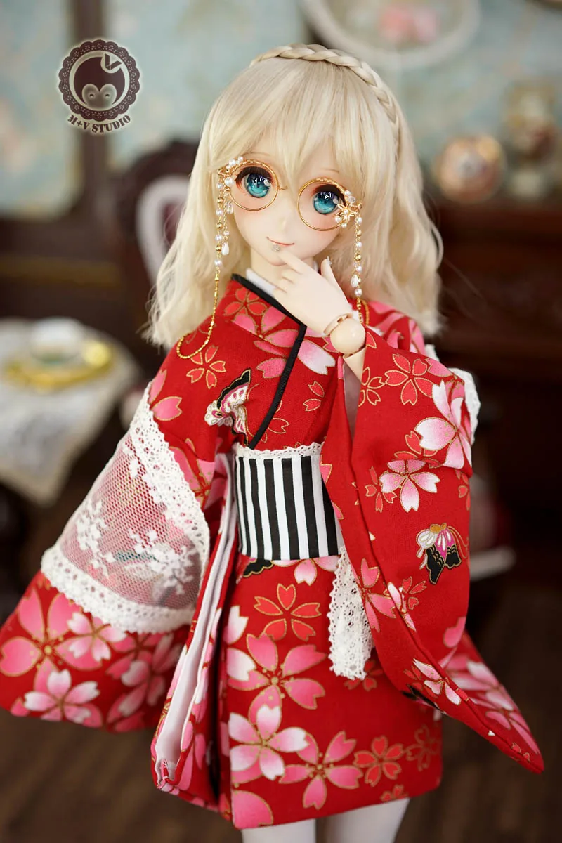 「M+V Studio」 Red Scarlet (SD/DD/SDGR) BJD Outfit Only - Image 5