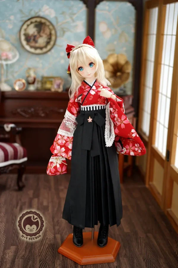 「M+V Studio」 Red Scarlet (SD/DD/SDGR) BJD Outfit Only - Image 6