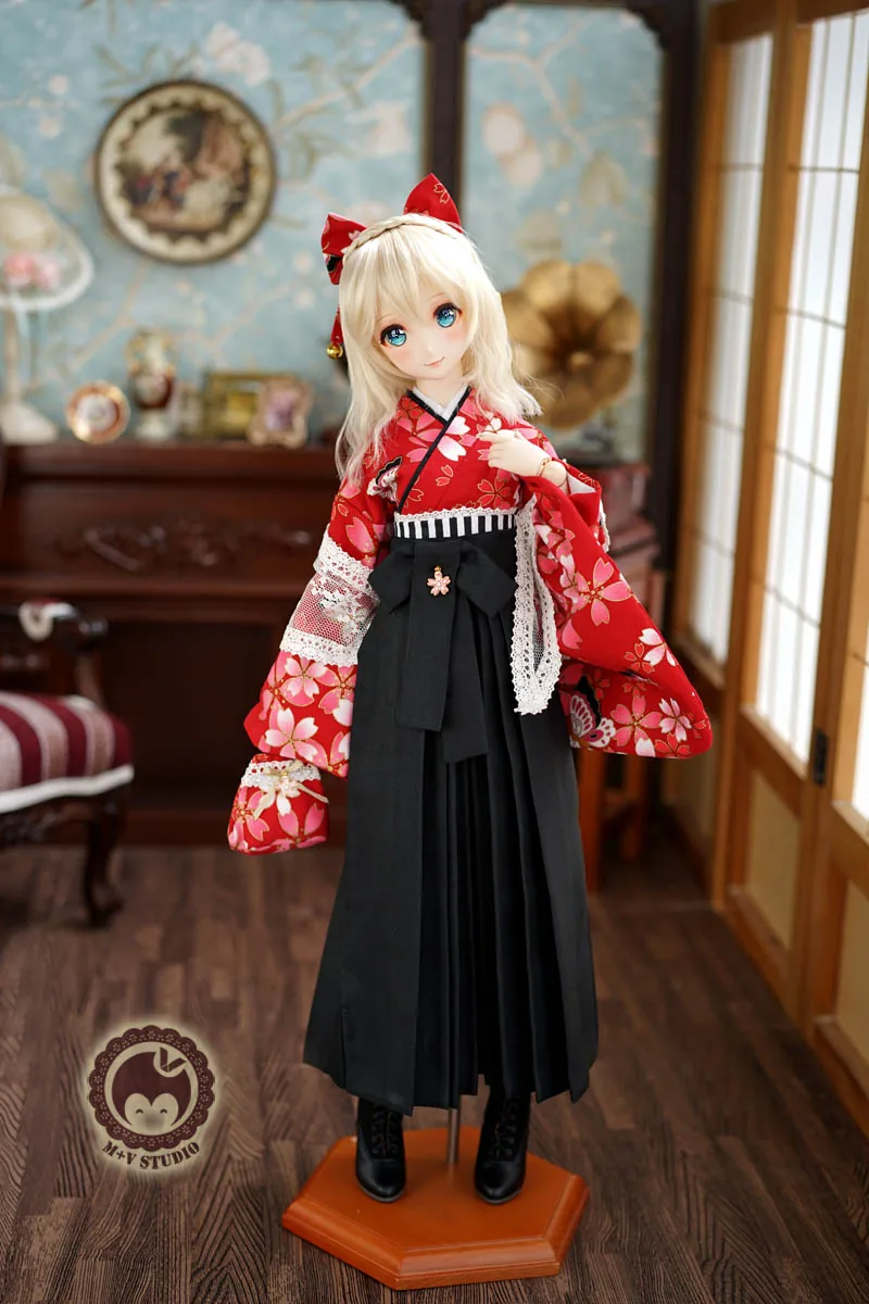 「M+V Studio」 Red Scarlet (SD/DD/SDGR) BJD Outfit Only - Image 6