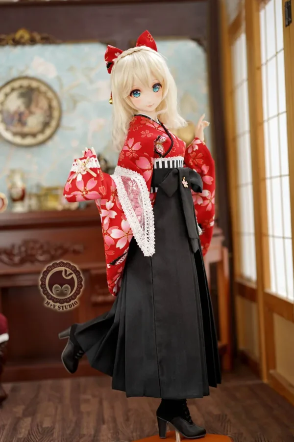 「M+V Studio」 Red Scarlet (SD/DD/SDGR) BJD Outfit Only - Image 7