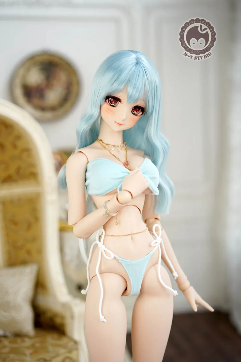「M+V Studio」Ribbon Bikini (SD/DD/SDGR) BJD Outfit Only