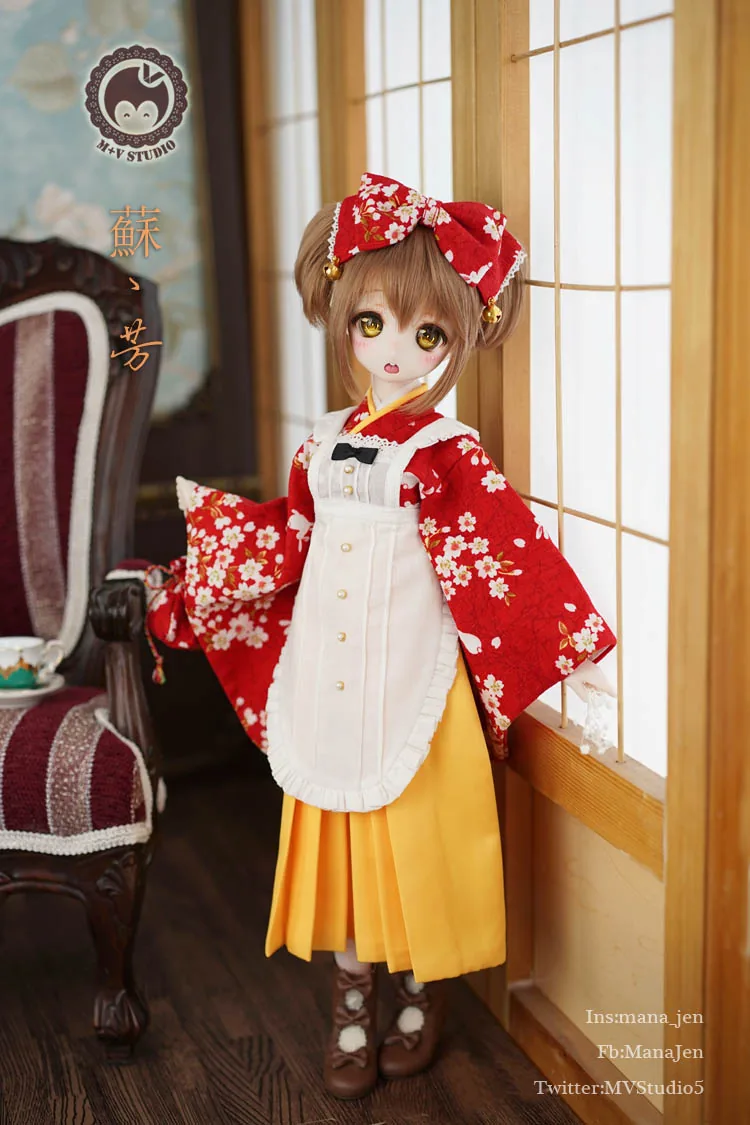 「M+V Studio」Suang (MDD/MSD/Chubby) BJD Outfit Only - Image 2