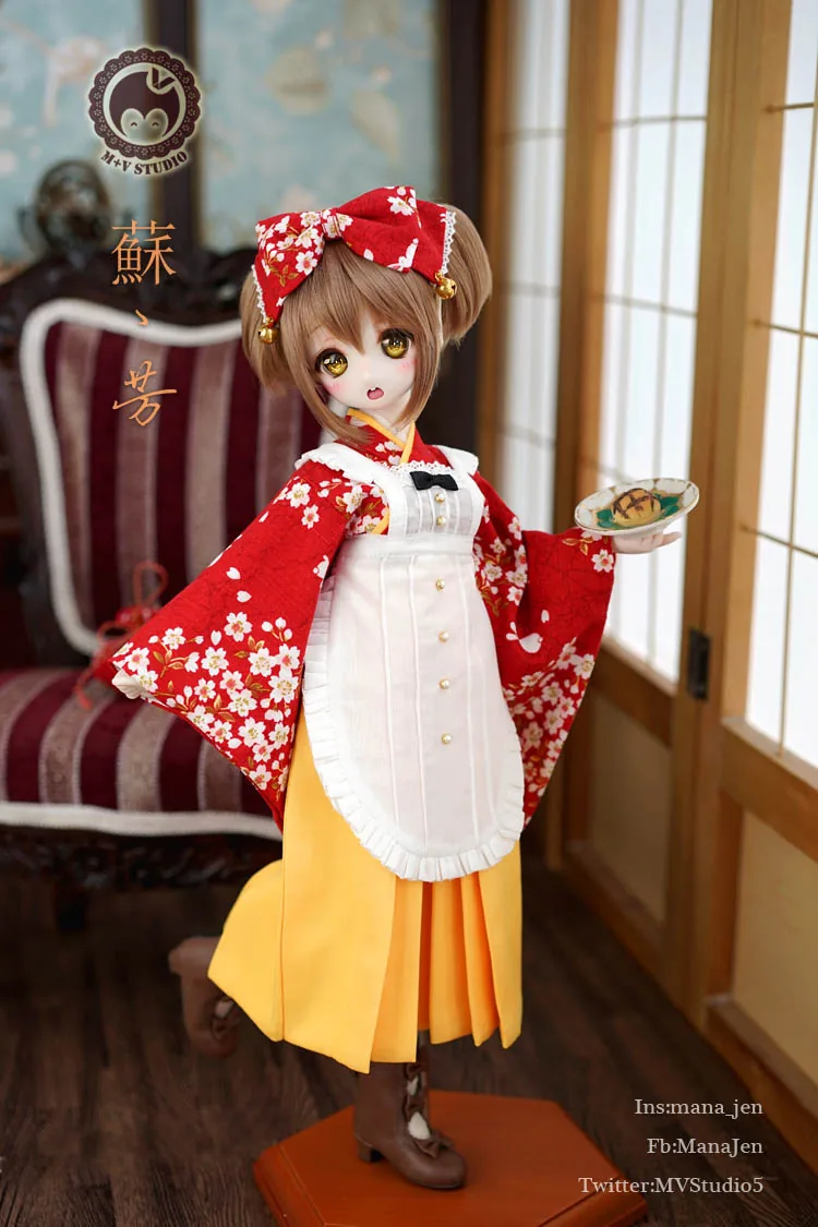 「M+V Studio」Suang (MDD/MSD/Chubby) BJD Outfit Only - Image 3
