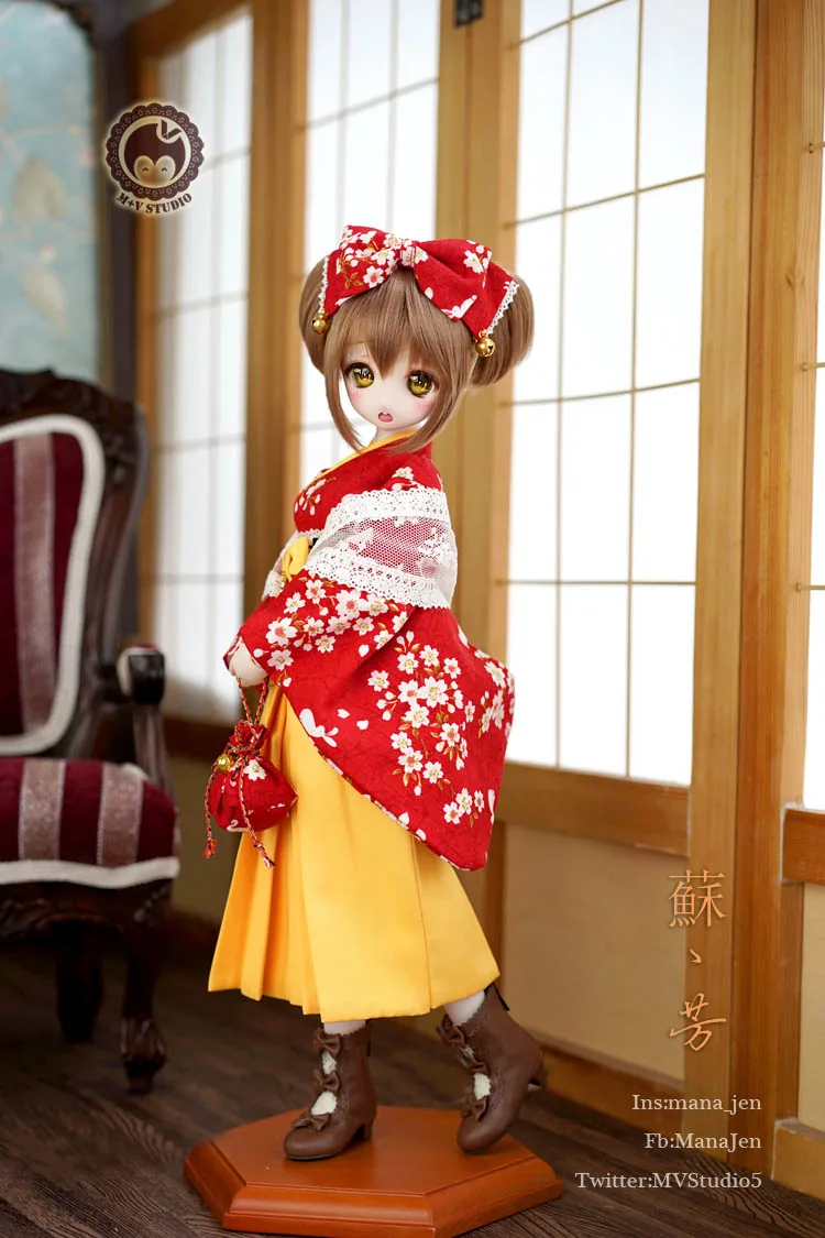 「M+V Studio」Suang (MDD/MSD/Chubby) BJD Outfit Only - Image 4