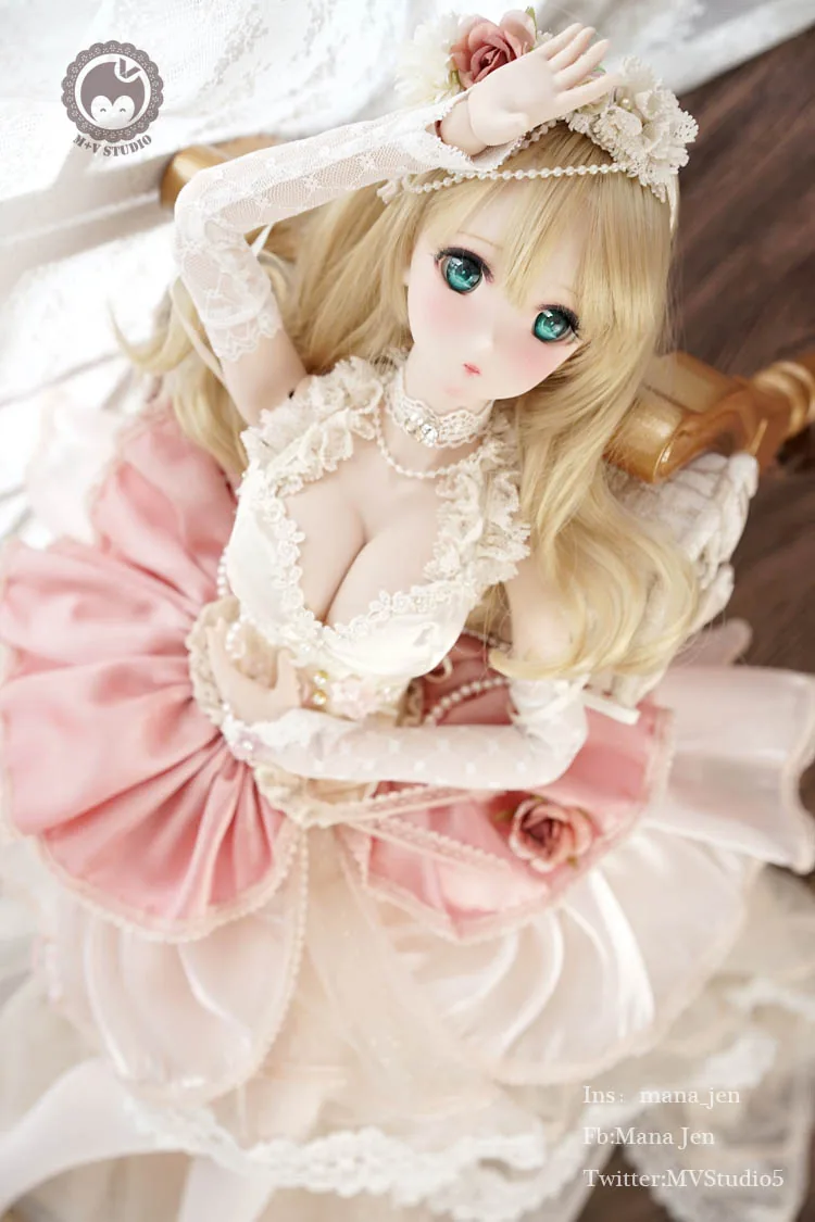 「M+V Studio」White Tea (SD/DD/SDGR) BJD Outfit Only