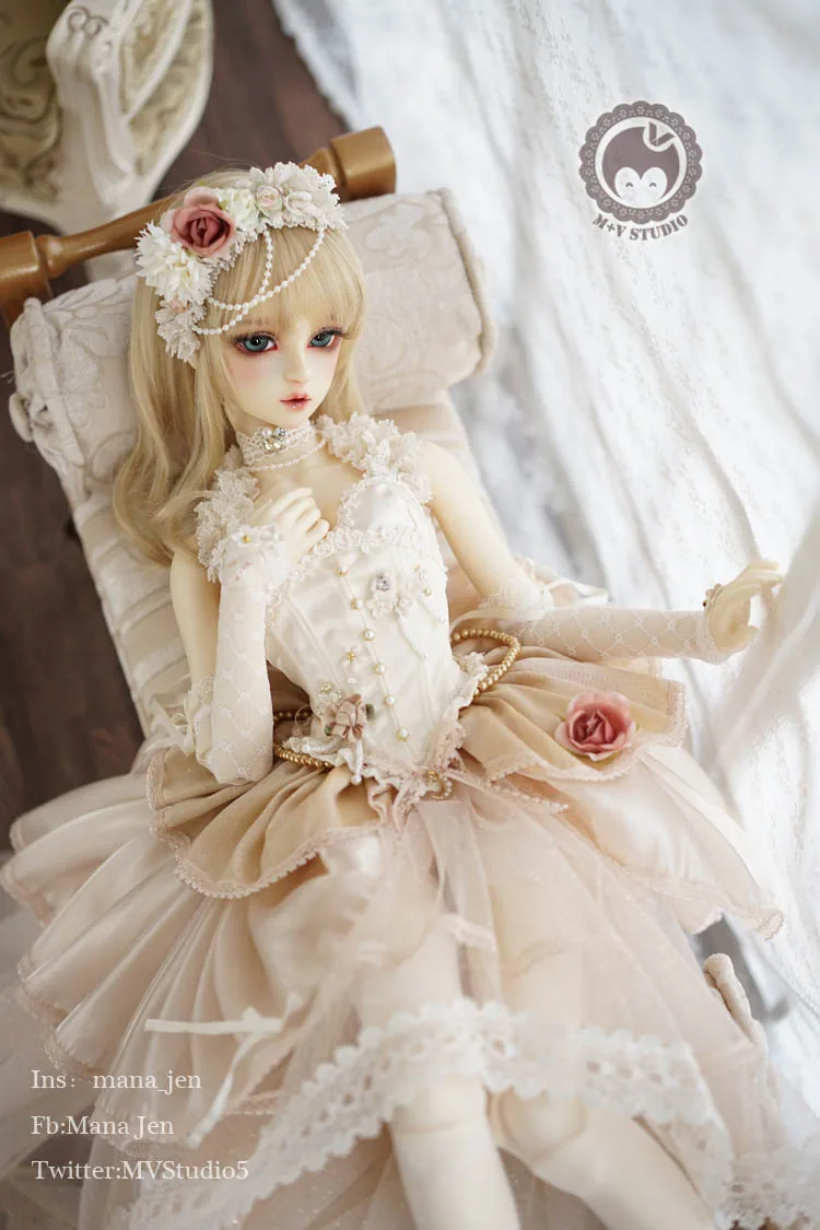 「M+V Studio」White Tea (SD/DD/SDGR) BJD Outfit Only - Image 2