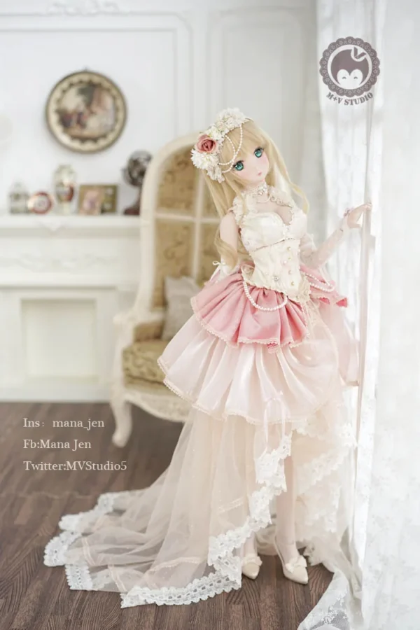 「M+V Studio」White Tea (SD/DD/SDGR) BJD Outfit Only - Image 3