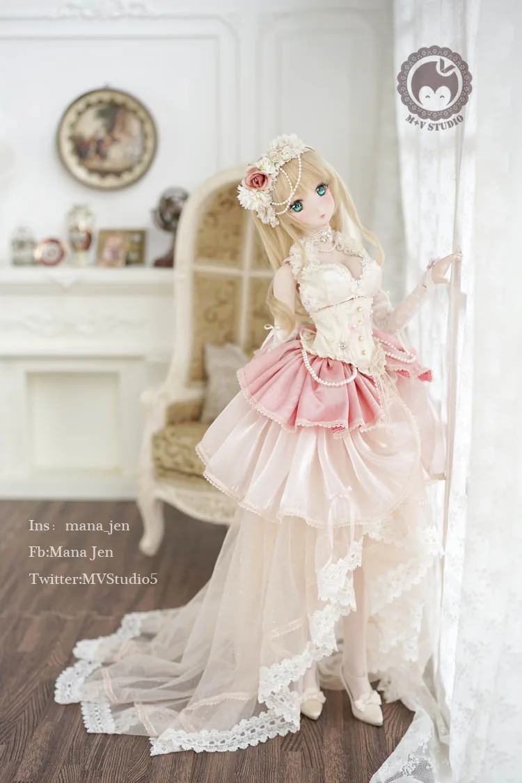 「M+V Studio」White Tea (SD/DD/SDGR) BJD Outfit Only - Image 3