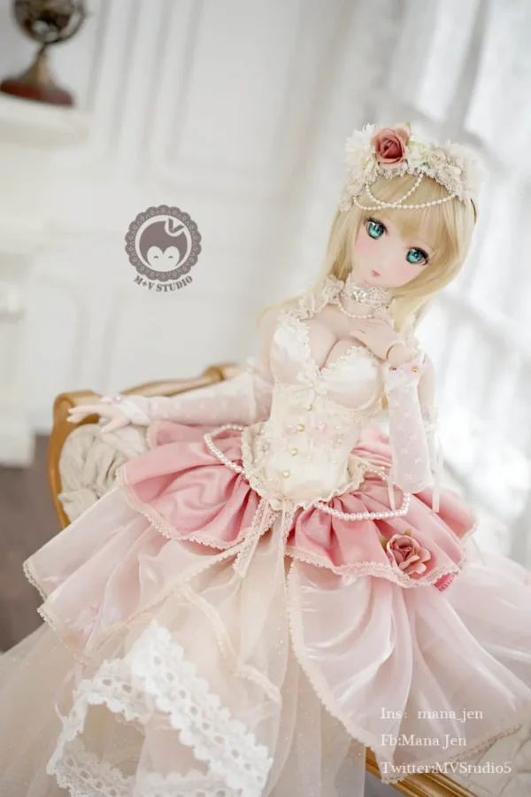 「M+V Studio」White Tea (SD/DD/SDGR) BJD Outfit Only - Image 5