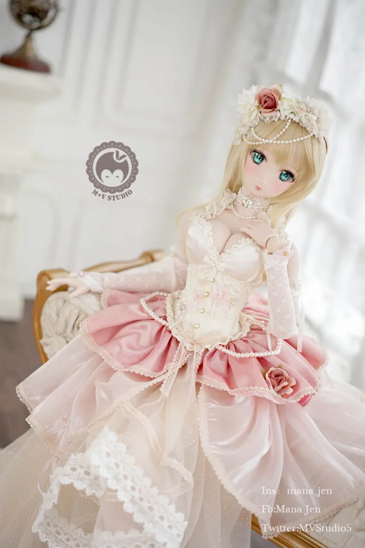 「M+V Studio」White Tea (SD/DD/SDGR) BJD Outfit Only - Image 5