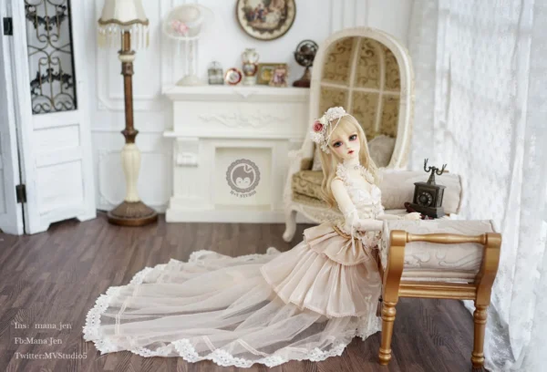 「M+V Studio」White Tea (SD/DD/SDGR) BJD Outfit Only - Image 9