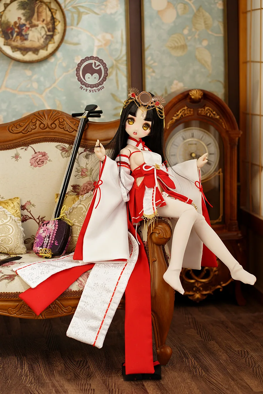 「M+V Studio」Yukigetsuhime (MDD/MSD/Chubby) BJD Outfit Only - Image 2