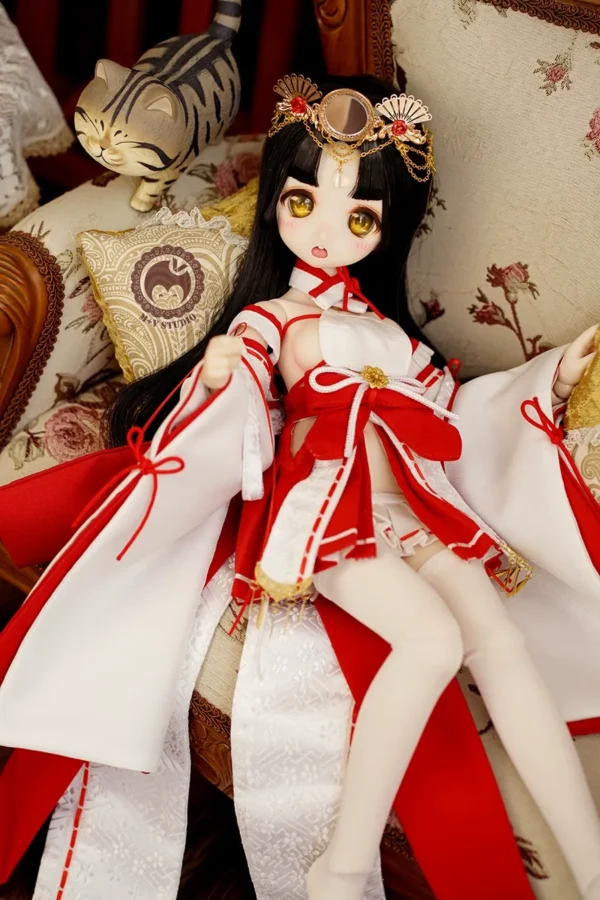 「M+V Studio」Yukigetsuhime (MDD/MSD/Chubby) BJD Outfit Only - Image 4