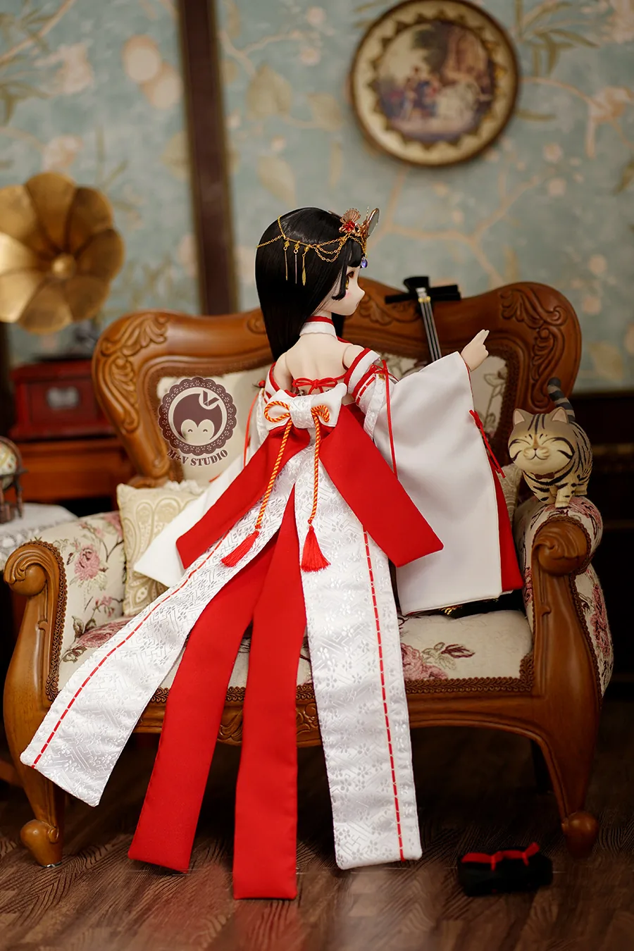 「M+V Studio」Yukigetsuhime (MDD/MSD/Chubby) BJD Outfit Only - Image 5