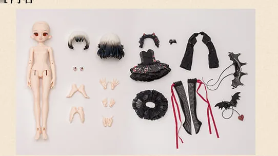 「Menglong」Applepie 1/4 BJD Doll Full Set - Image 2