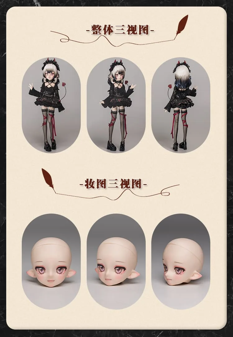 「Menglong」Applepie 1/4 BJD Doll Full Set - Image 3