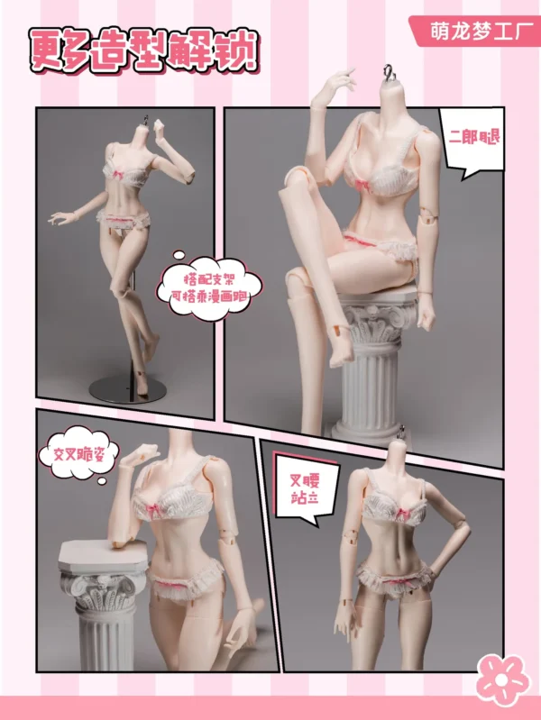 「Menglong」Yueyue 1/3 BJD Doll Body Only - Image 3