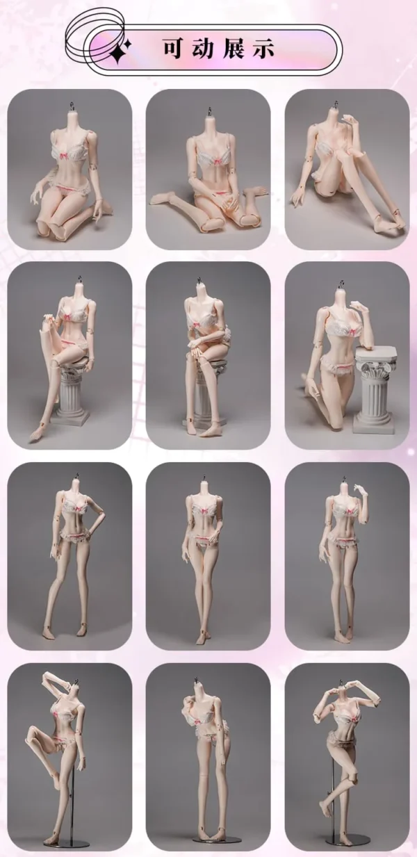 「Menglong」Yueyue 1/3 BJD Doll Body Only - Image 4