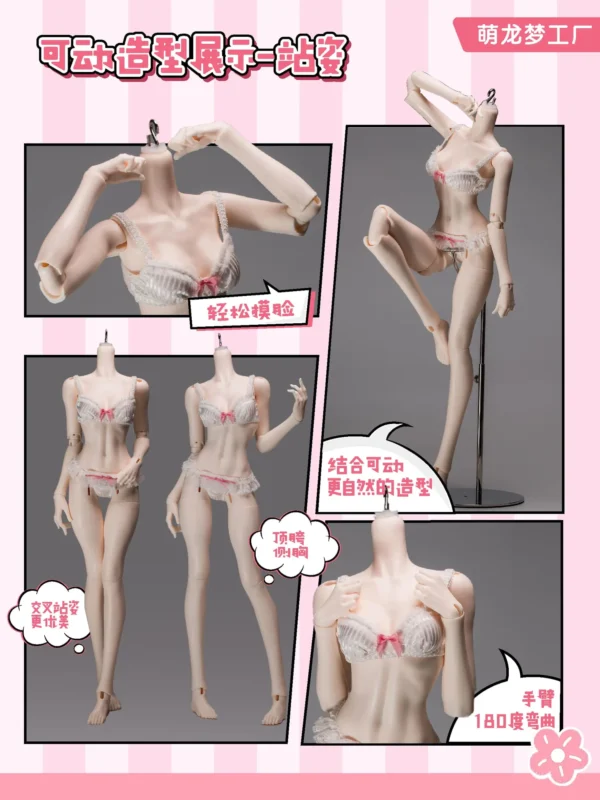 「Menglong」Yueyue 1/3 BJD Doll Body Only - Image 5