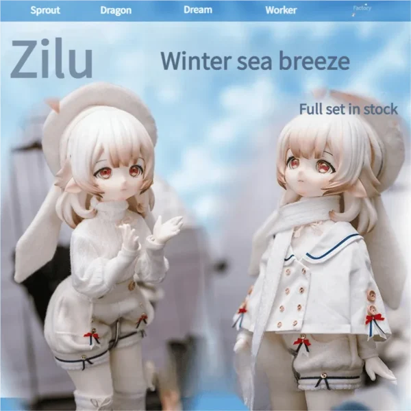 「Menglong」Zil 1/4 BJD Doll Body Full Set
