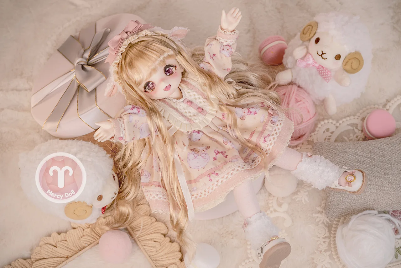 「MercyDoll」Aries BJD Doll/ Head Only (1/4) - Image 3