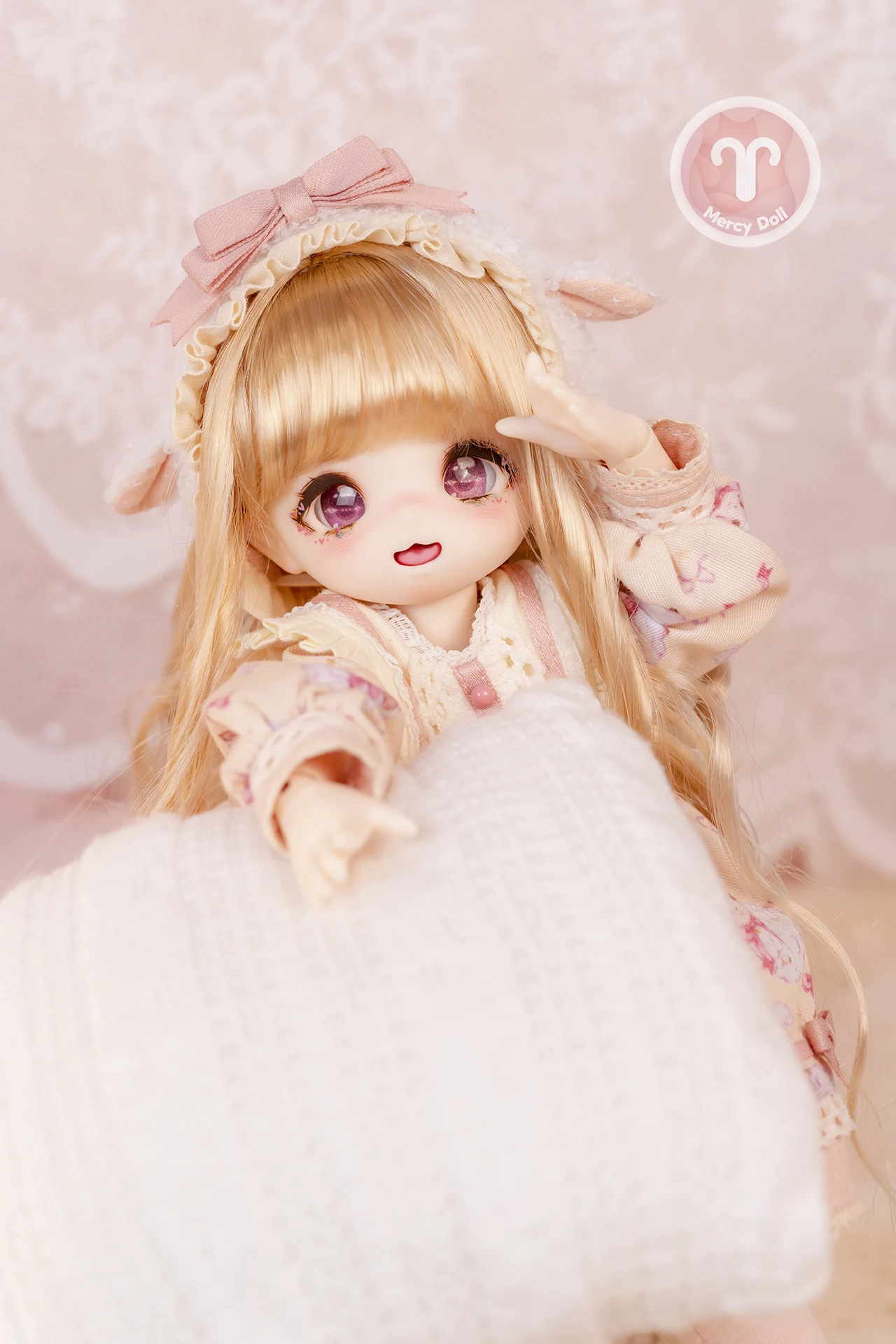 「MercyDoll」Aries BJD Doll/ Head Only (1/4) - Image 4