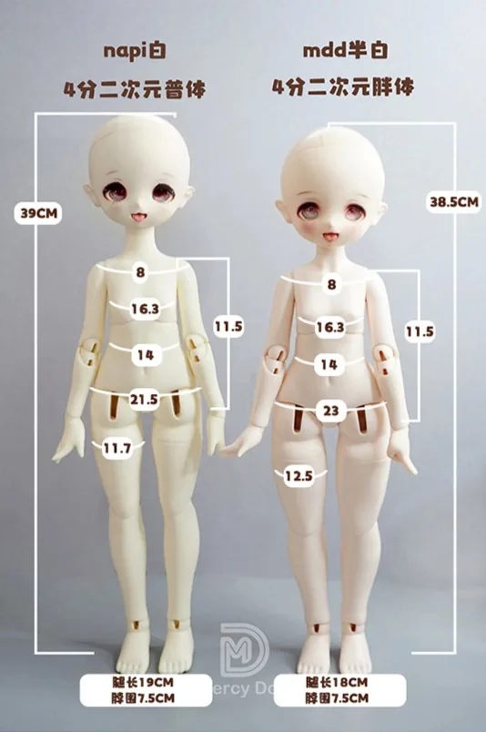「MercyDoll」Aries BJD Doll/ Head Only (1/4) - Image 8