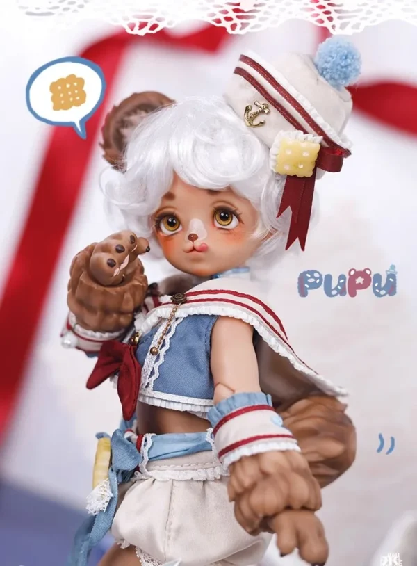 「MiloDoll」PuPu  (Chubby 1/6) BJD Doll/ FULL SET Dolls Only - Image 2
