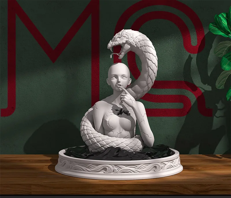 「MochuDoll」《Fade》 Bust Stand (SD)
