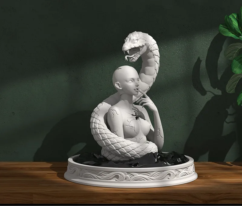「MochuDoll」《Fade》 Bust Stand (SD) - Image 7