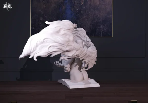 「MochuDoll」Sariel Bust Stand (SD+) - Image 12