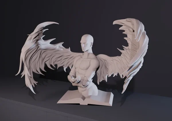 「MochuDoll」Sariel Bust Stand (SD+) - Image 7