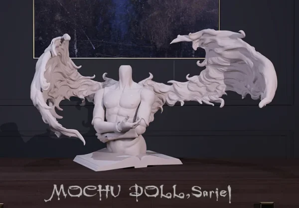 「MochuDoll」Sariel Bust Stand (SD+) - Image 9
