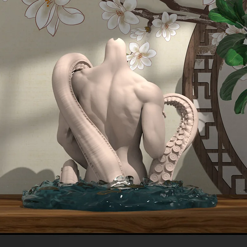 「MochuDoll」Tentacles Bust Stand (SD+) - Image 5