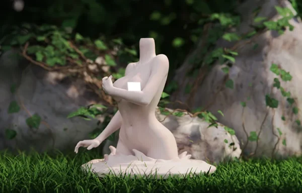 「MochuDoll」Water Bust Stand (MSD/SD)