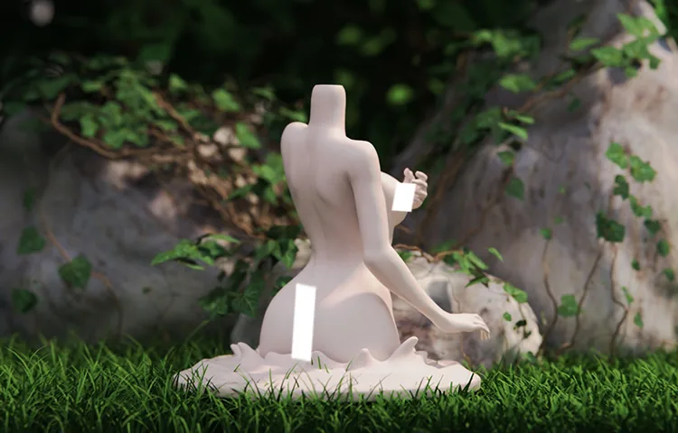 「MochuDoll」Water Bust Stand (MSD/SD) - Image 3