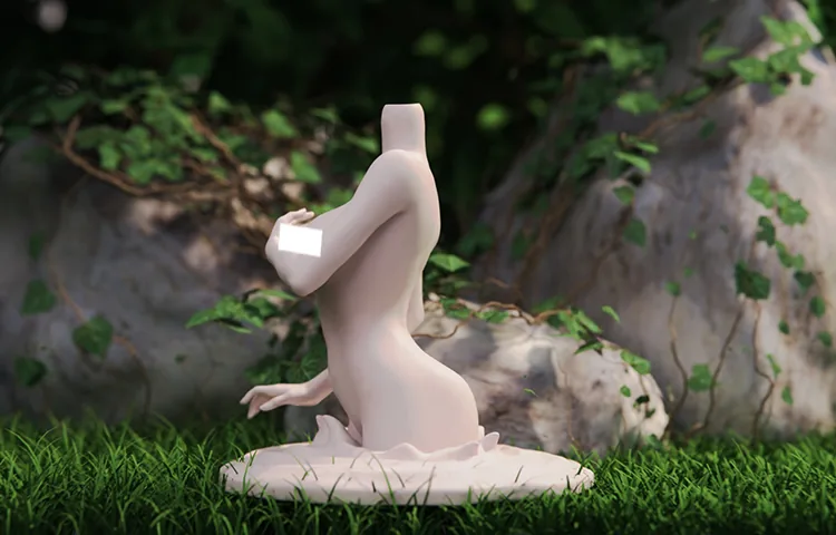 「MochuDoll」Water Bust Stand (MSD/SD) - Image 6