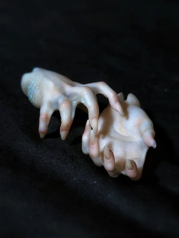 「Moonlit Wonder」Akheilos2.0 BJD Mermaid Hands Only (1/3 and above) - Image 2