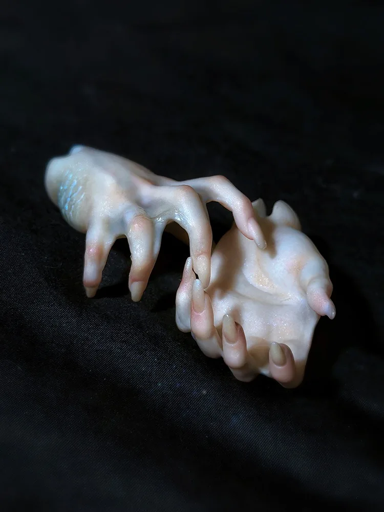 「Moonlit Wonder」Akheilos2.0 BJD Mermaid Hands Only (1/3 and above) - Image 2