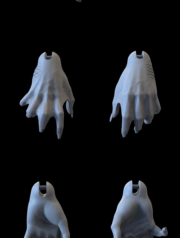 「Moonlit Wonder」Akheilos2.0 BJD Mermaid Hands Only (1/3 and above) - Image 5