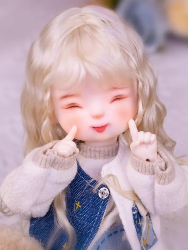「Nanometer」Shiba (Tongue) 1/6 YOSD BJD Head/ Full Doll Only